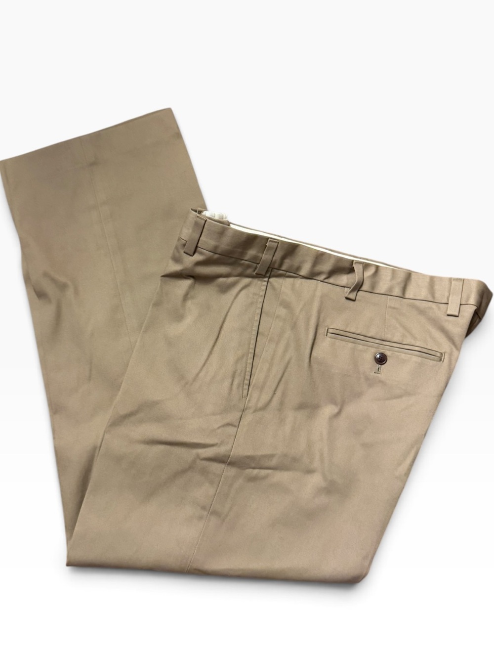 Eddie Bauer Men's Tan Chino Pants